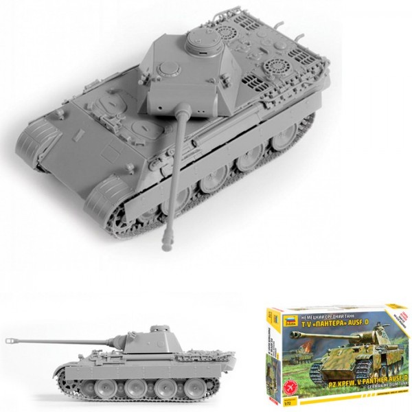 Сборная модель 5010 Немецкий танк Пантера T-V Ausf D