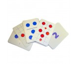 Деревянная игра Комплект карточек с заданиями для счетного материала (16шт) (RNToys) К-001