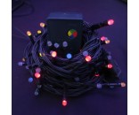Электрическая гирлянда матовая 50л LED 8 реж 5м микс 141-1771H