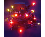Электрическая гирлянда матовая 140л LED 8 реж 10м микс141-1773H