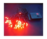 Электрическая гирлянда Нить 100л LED 8 реж 8,5м 141-1765H Красный