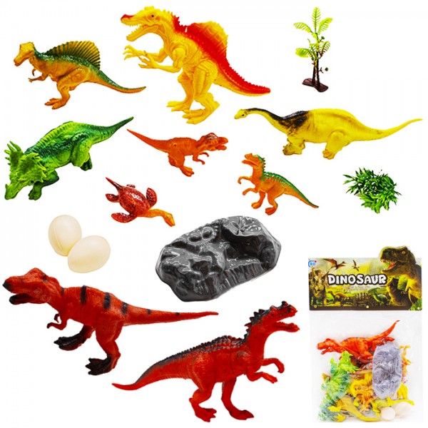 Набор животных 2088201 Динозавры в пакете