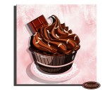 Набор для творчества Папертоль Кекс шоколадный 10*10см РТ150055