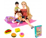 Кукла Miss Kapriz MKQ152B Мой малыш с детьми на пикнике в кор.