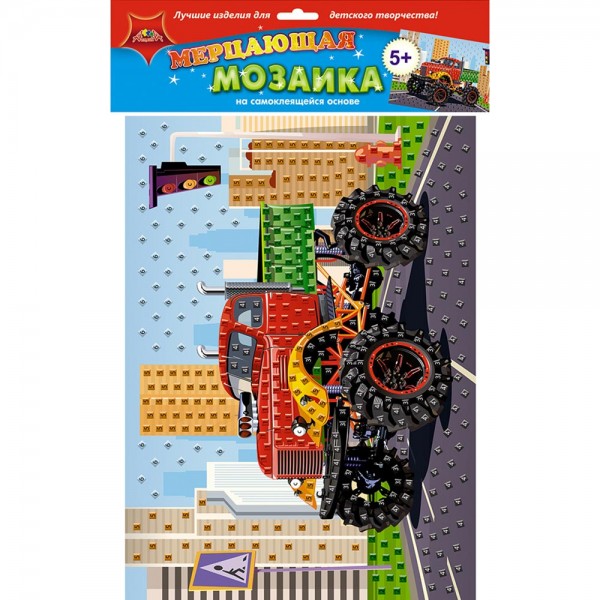Набор для творчества Мозаика самоклеющая А3 Суперавто С1573-89